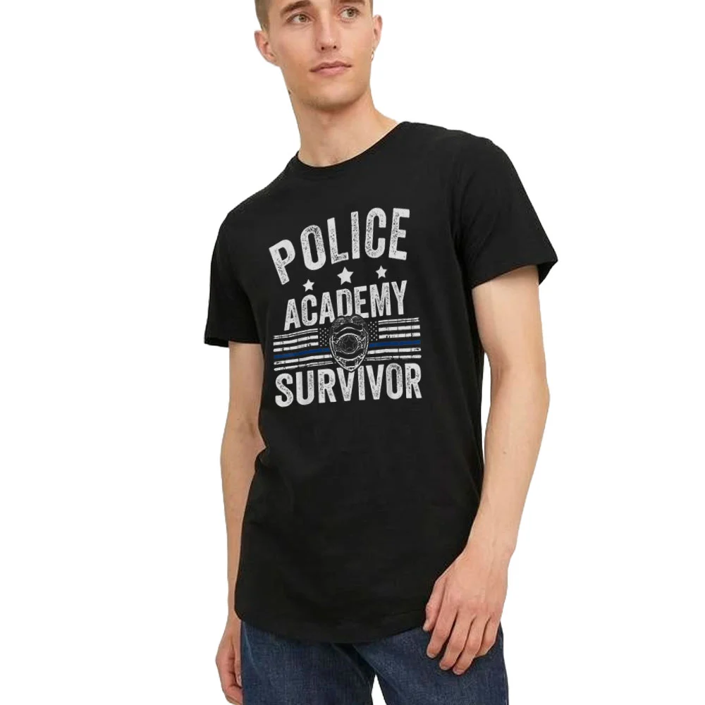 Police Academy Survivor Police T Shirt