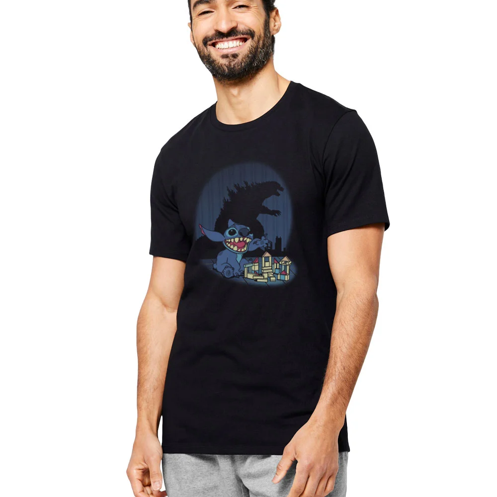 Godzilla stitch t shirt 421203