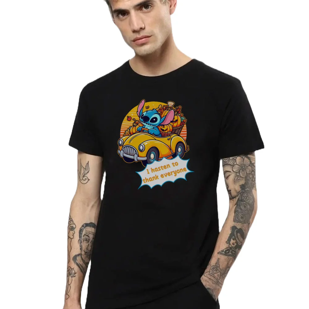 Hasten To Thank Everyone Thanksgiving Stitch t shirt 421203