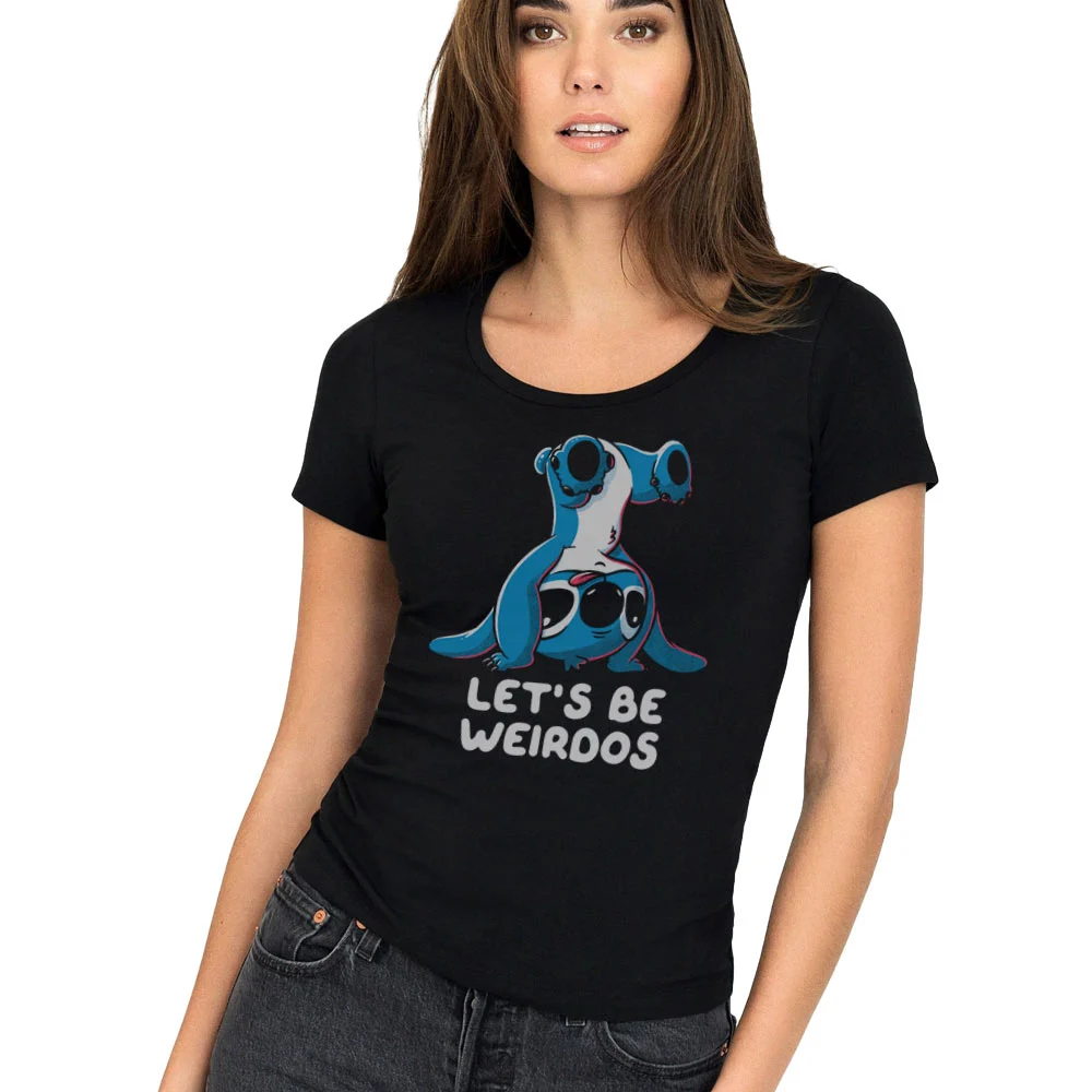 Let’s Be Weirdos Stitch t shirt 421203