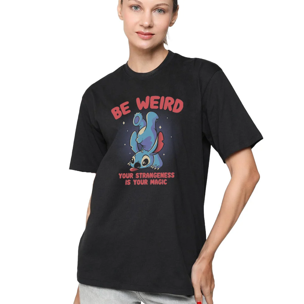 stitch be weird t shirt 421203