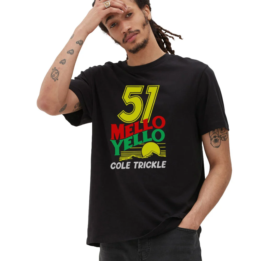 mello yello cole trickle days of thunder t shirt